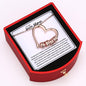 Herzkette mit personalisierten Namenringen - Für die beste Mama der Welt - Ewige Rosenbox