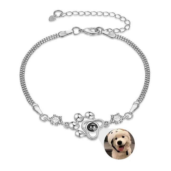Pfoten Foto Durchschau Armband