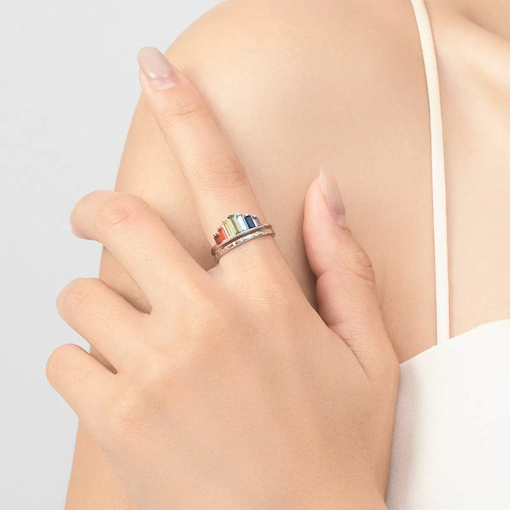 Regenbogen - S925 Ring