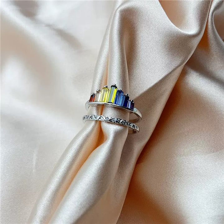 Regenbogen - S925 Ring