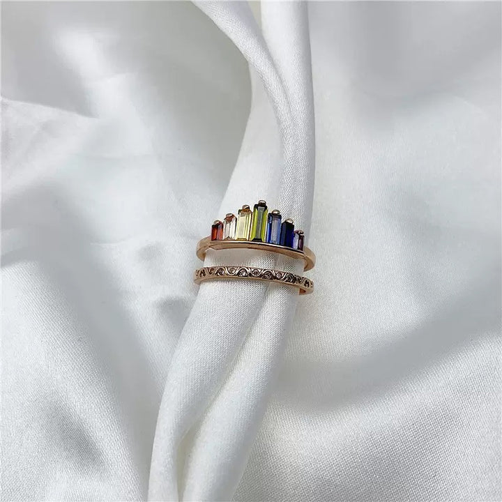 Regenbogen - S925 Ring