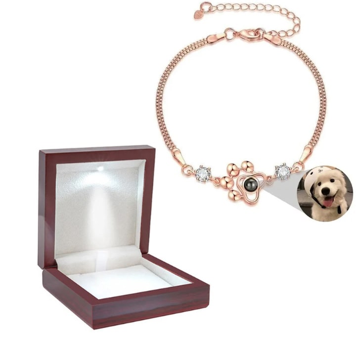Pfoten Foto Durchschau Armband