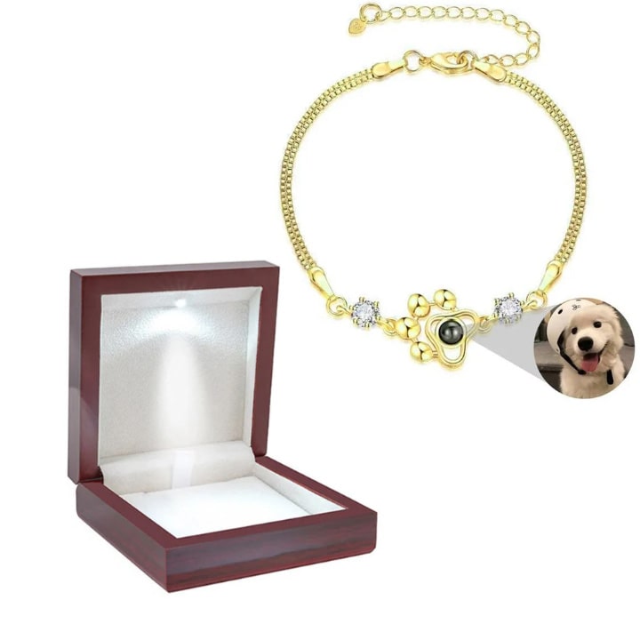 Pfoten Foto Durchschau Armband