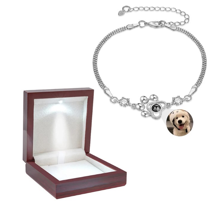 Pfoten Foto Durchschau Armband