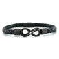 "An meinen Schatz" - Unendlichkeits-Armband an meinen Mann
