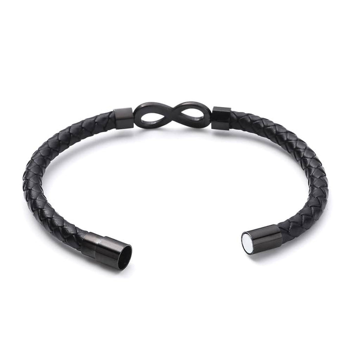 "An meinen Schatz" - Unendlichkeits-Armband an meinen Mann