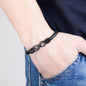 "An meinen Schatz" - Unendlichkeits-Armband an meinen Mann