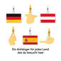 Länder Anhänger Set