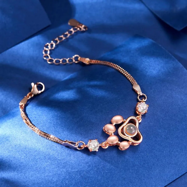 Pfoten Foto Durchschau Armband