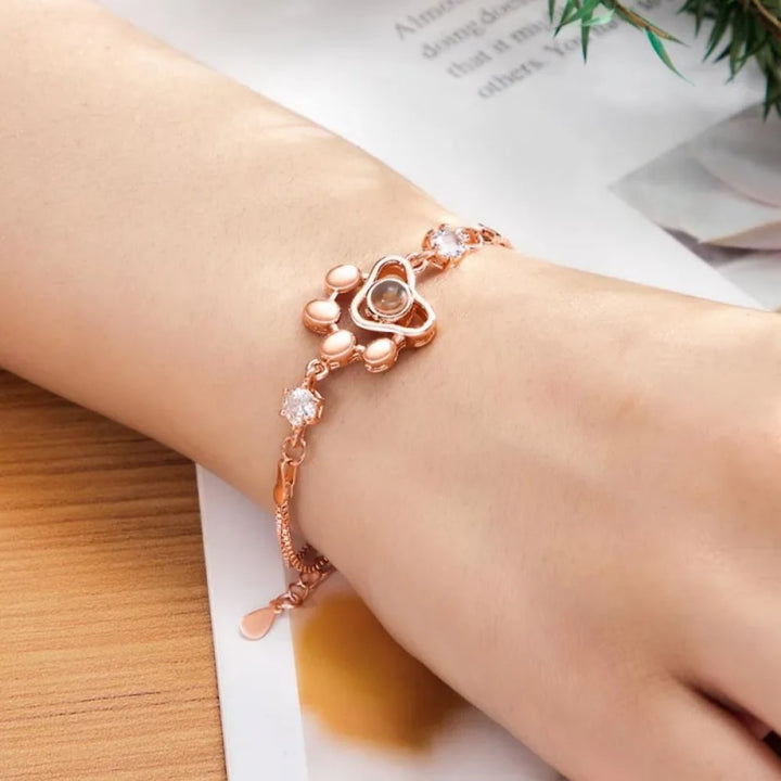 Pfoten Foto Durchschau Armband