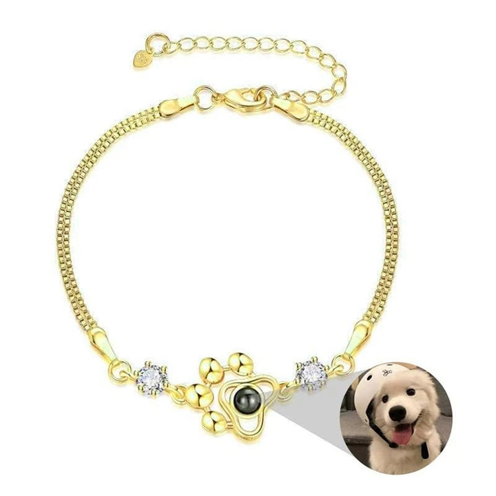 Pfoten Foto Durchschau Armband