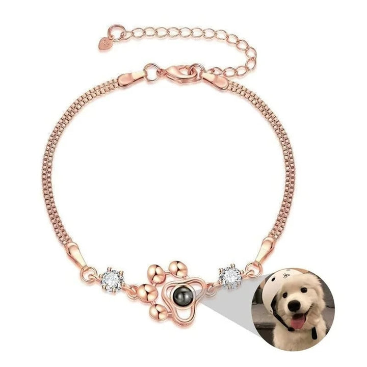 Pfoten Foto Durchschau Armband