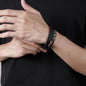 An meinen Sohn - Herren Leder Armband