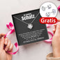 Halskette - An meinen Schatz + GRATIS Ohrringe - Perfekt