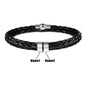 Personalisiertes Lederarmband mit Namensringen
