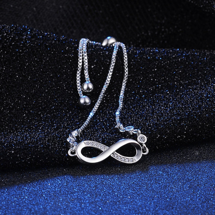925 Sterling Silber - Unendlichkeitsarmband