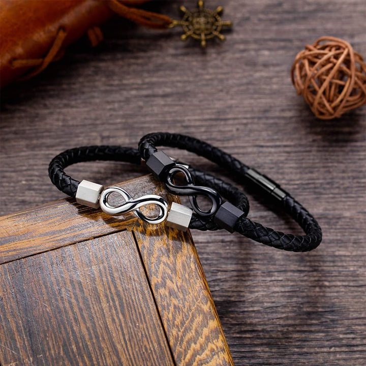 An meinen Mann - Personalisiertes Unendlichkeits-Armband