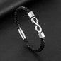 "An meinen Mann" - Personalisiertes Unendlichkeits-Armband mit Notiz