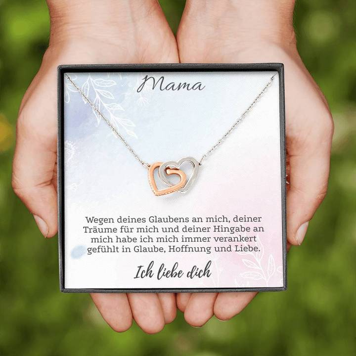 Halskette - Mama ich liebe dich