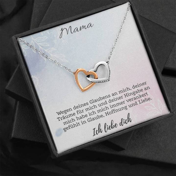 Halskette - Mama ich liebe dich