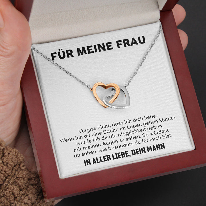 Zirkonia Halskette - Für Meine Frau