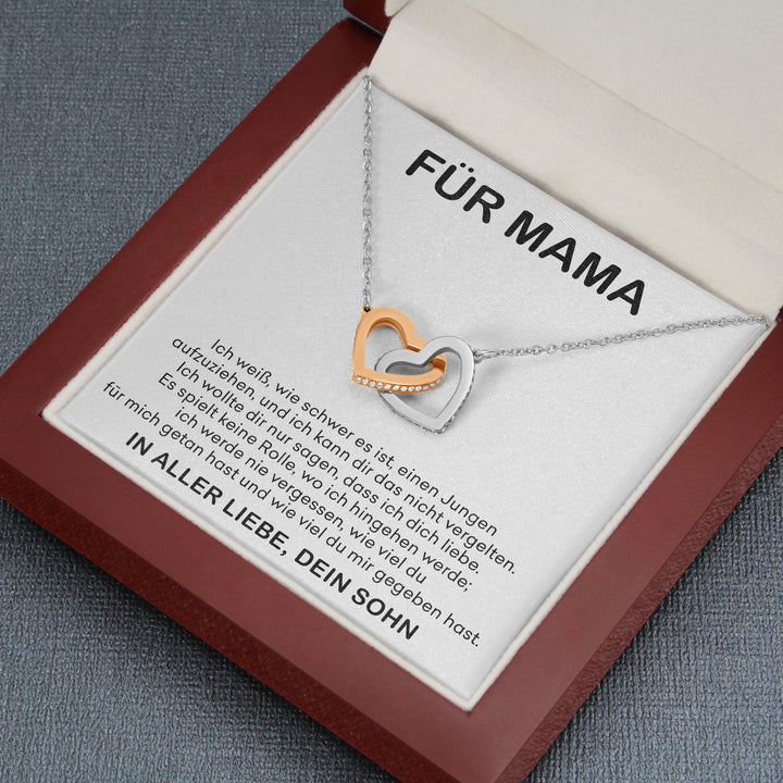 Zirkonia Halskette - Für Mama