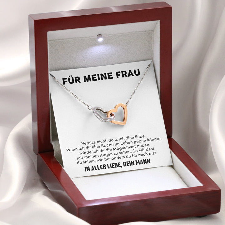 Zirkonia Halskette - Für Meine Frau
