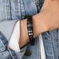 Herren Armband mit Namenbeads
