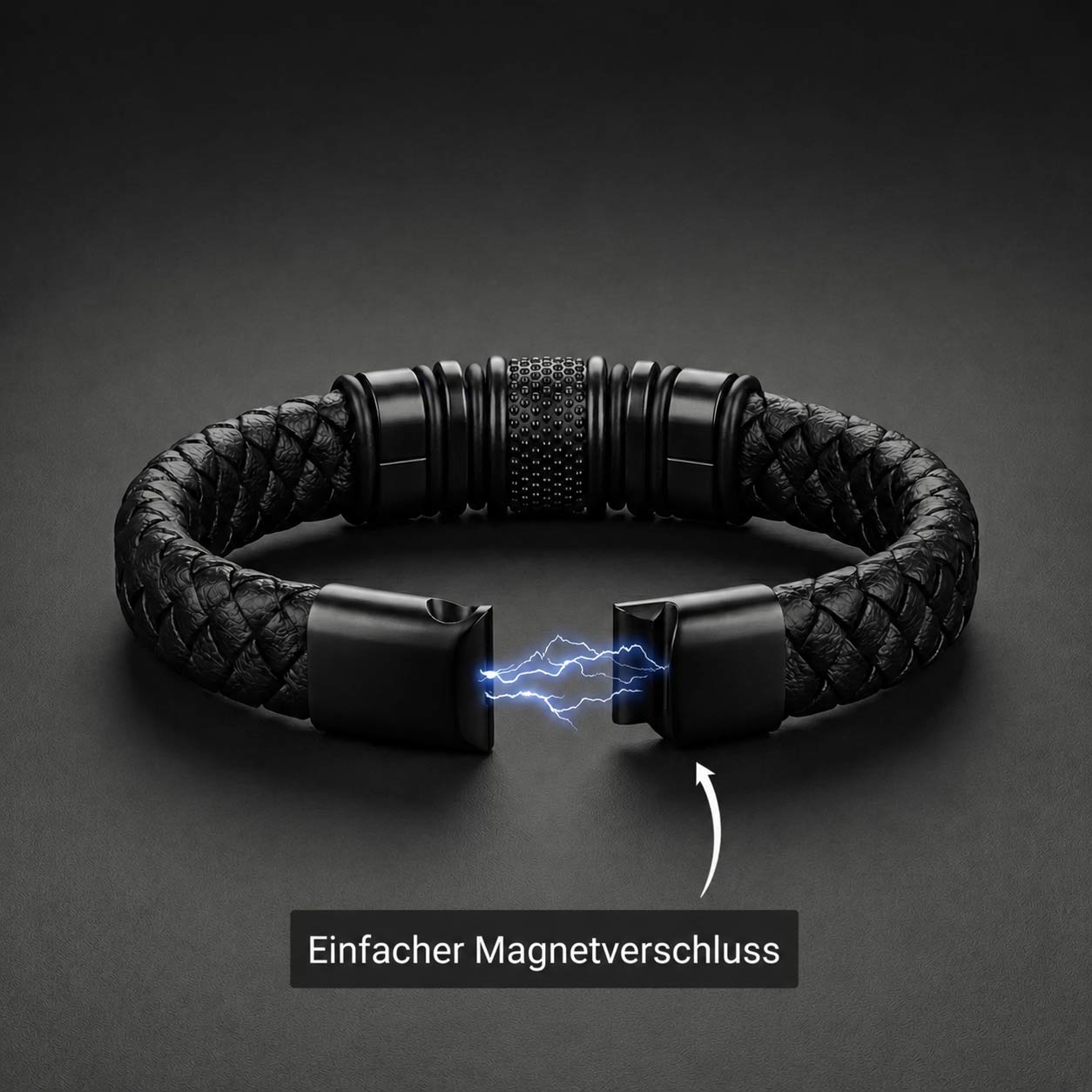 Herren Armband mit Namenbeads