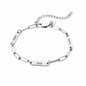 Personalisiertes Familienarmband mit Namensanhängern