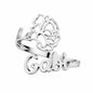 Personalisierter Geburtsblumen-Ring mit Name
