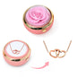 Ewige Rosenbox - Mit versteckter 14k Gold Doppelhalskette