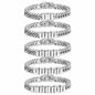 Cuban Chain Namensarmband mit personalisierbaren Namen Beads