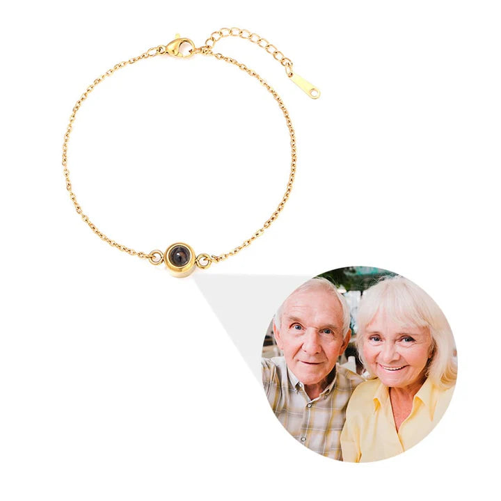 Personalisiertes Foto Armband mit eigenem Bild