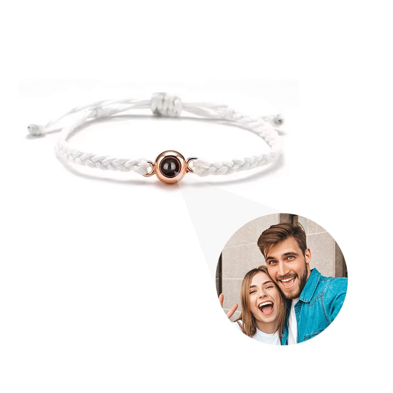 Personalisiertes Foto Armband mit eigenem Bild