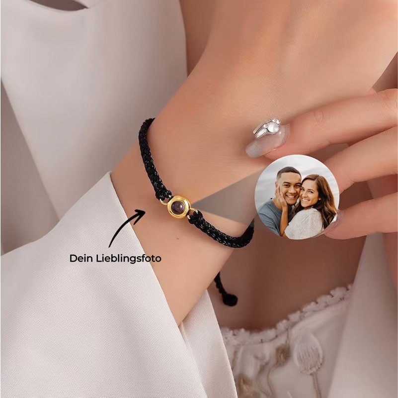 Personalisiertes Foto Armband mit eigenem Bild