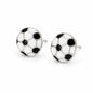 Fußball Ohrstecker 925 Sterling Silber – Kleine Fußball Ohrringe