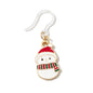 Weihnachts Ohrringe Schneemann