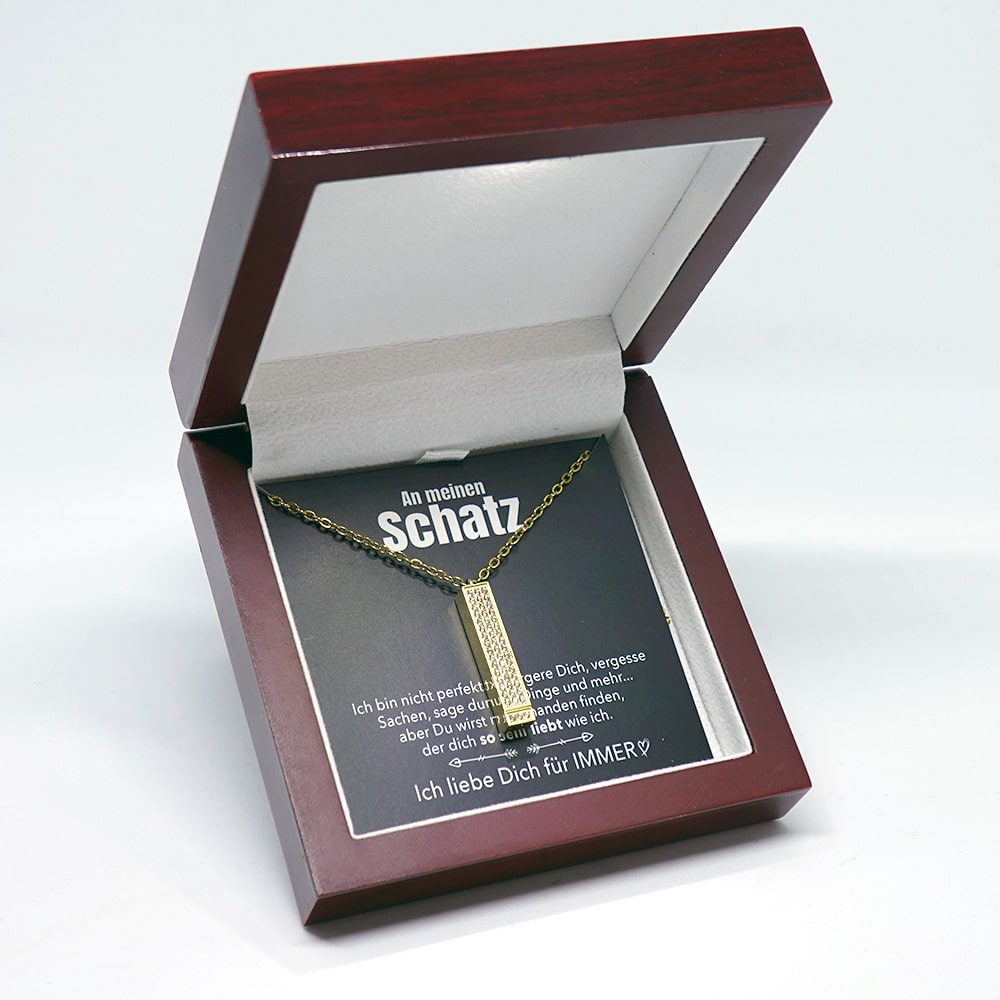 "Ich Liebe Dich" Halskette