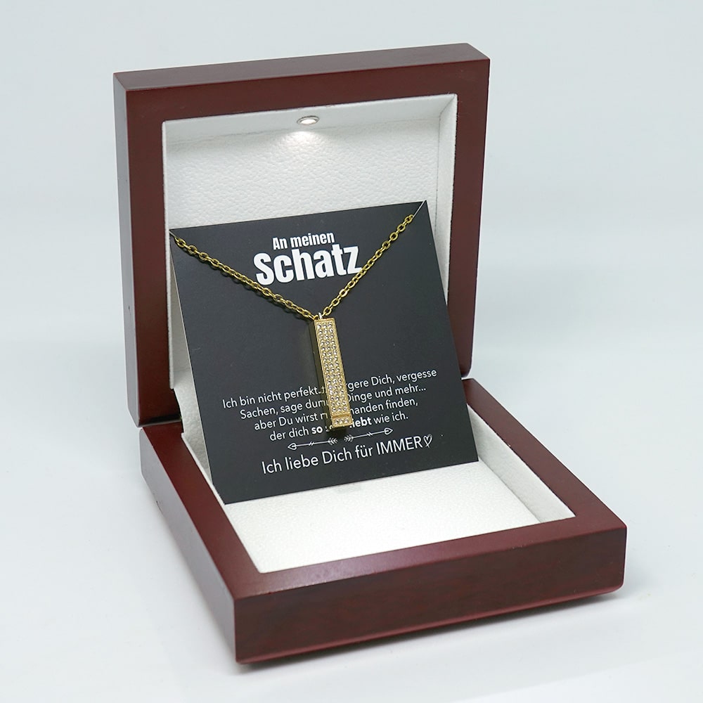 "Ich Liebe Dich" Halskette