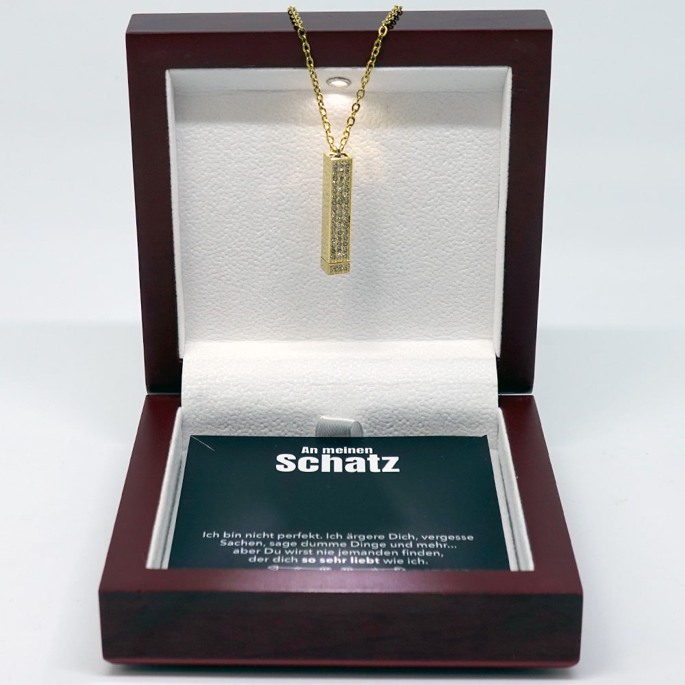 "Ich Liebe Dich" Halskette