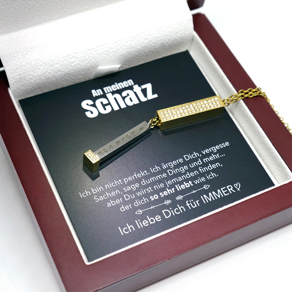 "Ich Liebe Dich" Halskette