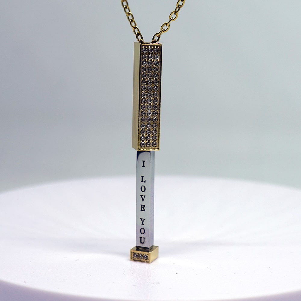 "Ich Liebe Dich" Halskette