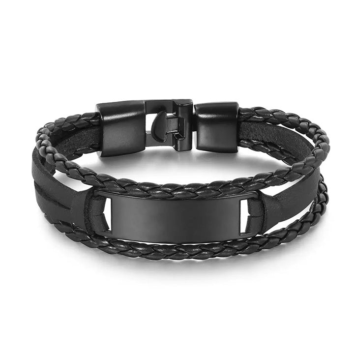 Personalisiertes Armband mit Ankerverschluss - An meinen Mann