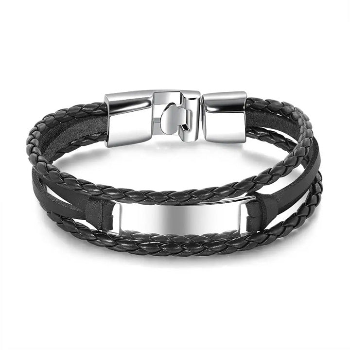 Personalisiertes Armband mit Ankerverschluss - An meinen Mann