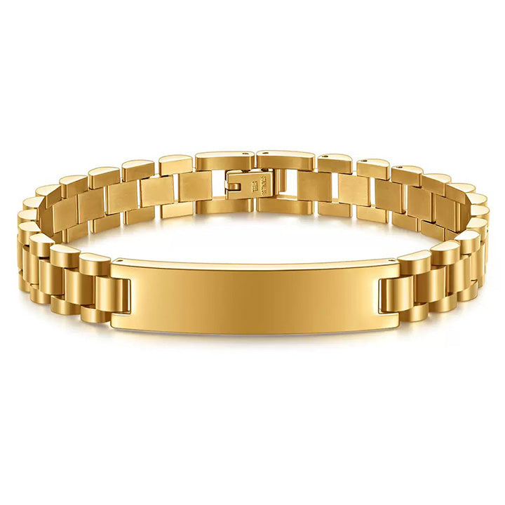 Personalisiertes Gliederarmband Armband - "An meinen Mann"