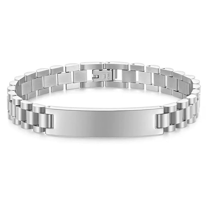 Personalisiertes Gliederarmband Armband - "An meinen Mann"