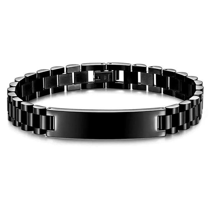Personalisiertes Gliederarmband Armband - "An meinen Mann"