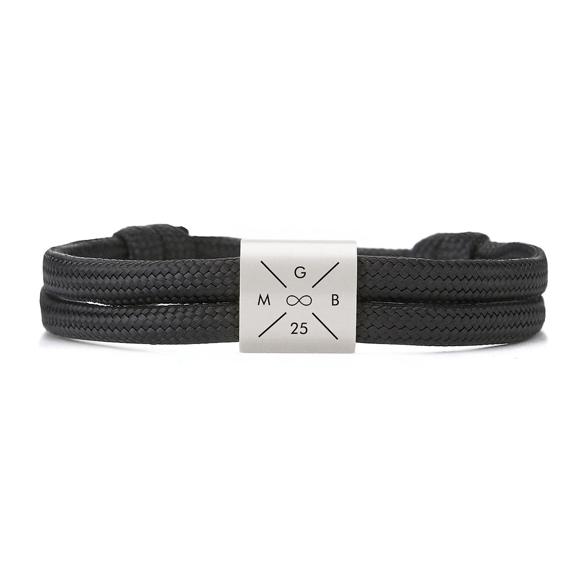 Segeltau Beads Armband mit Gravur