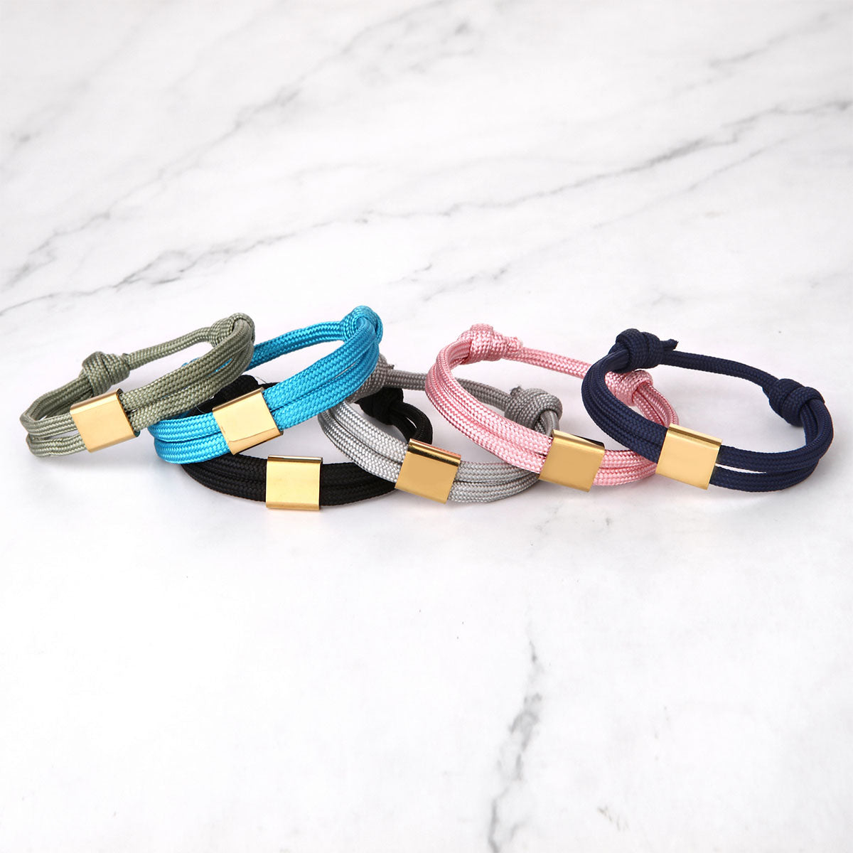Segeltau Beads Armband mit Gravur